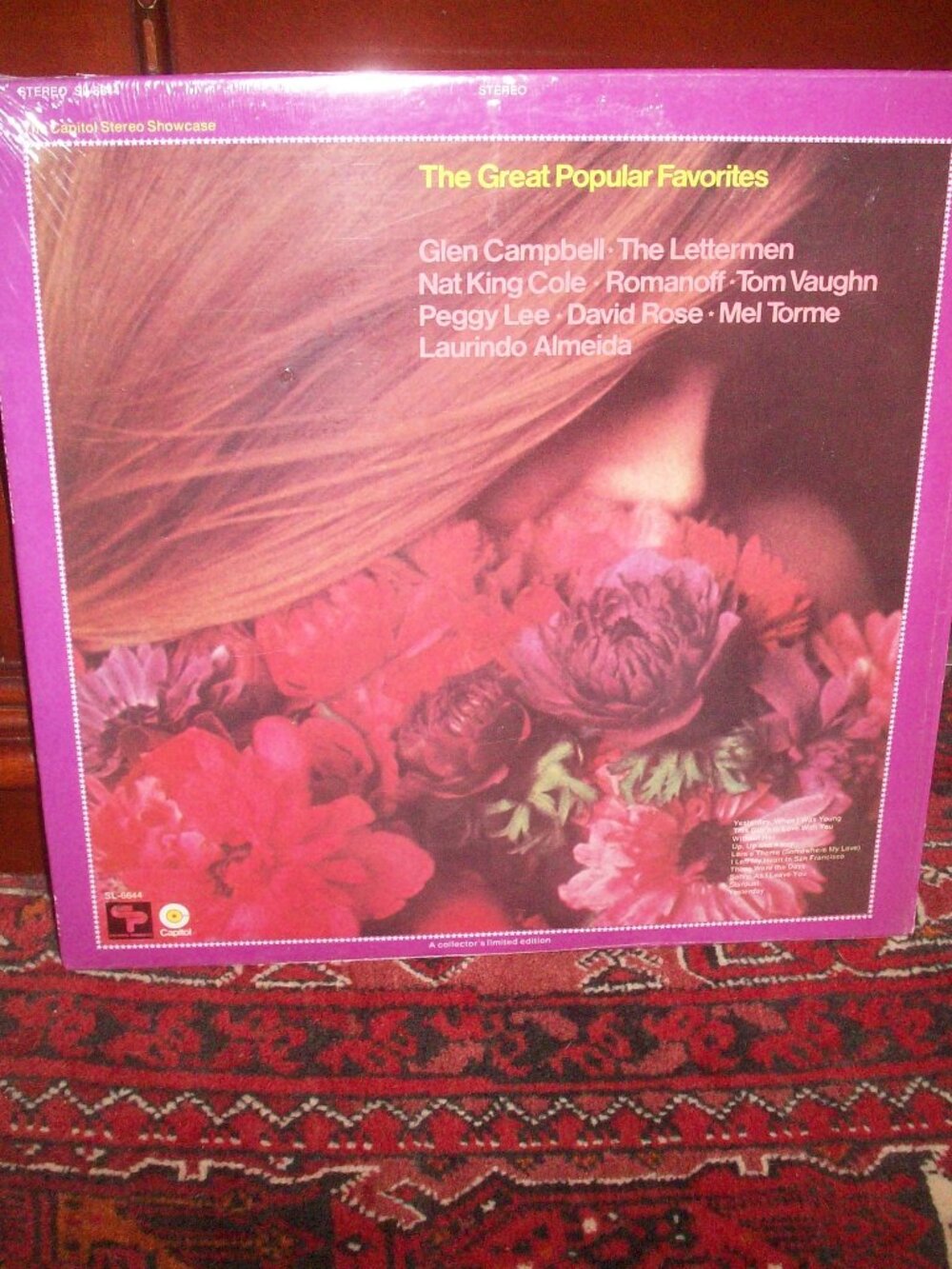 The Great Popular Favorites Vinyl, LP Compilation 1970 Capitol Glen Campbell